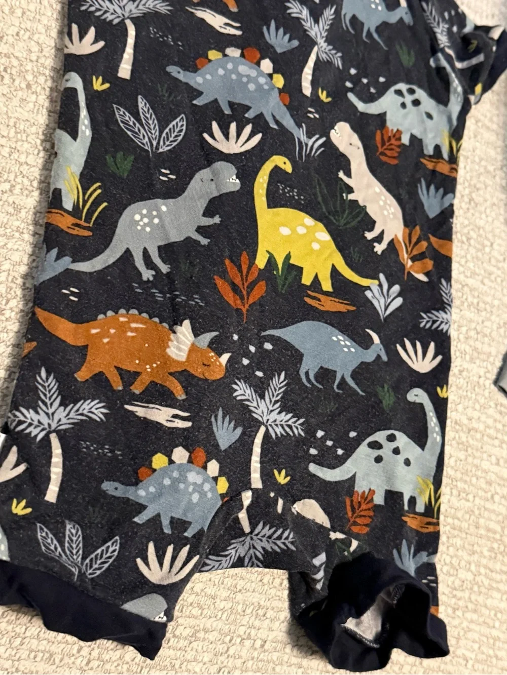 Little Sleepies Shorty Zippy 3-6m Around the World & Jurassic Jungle